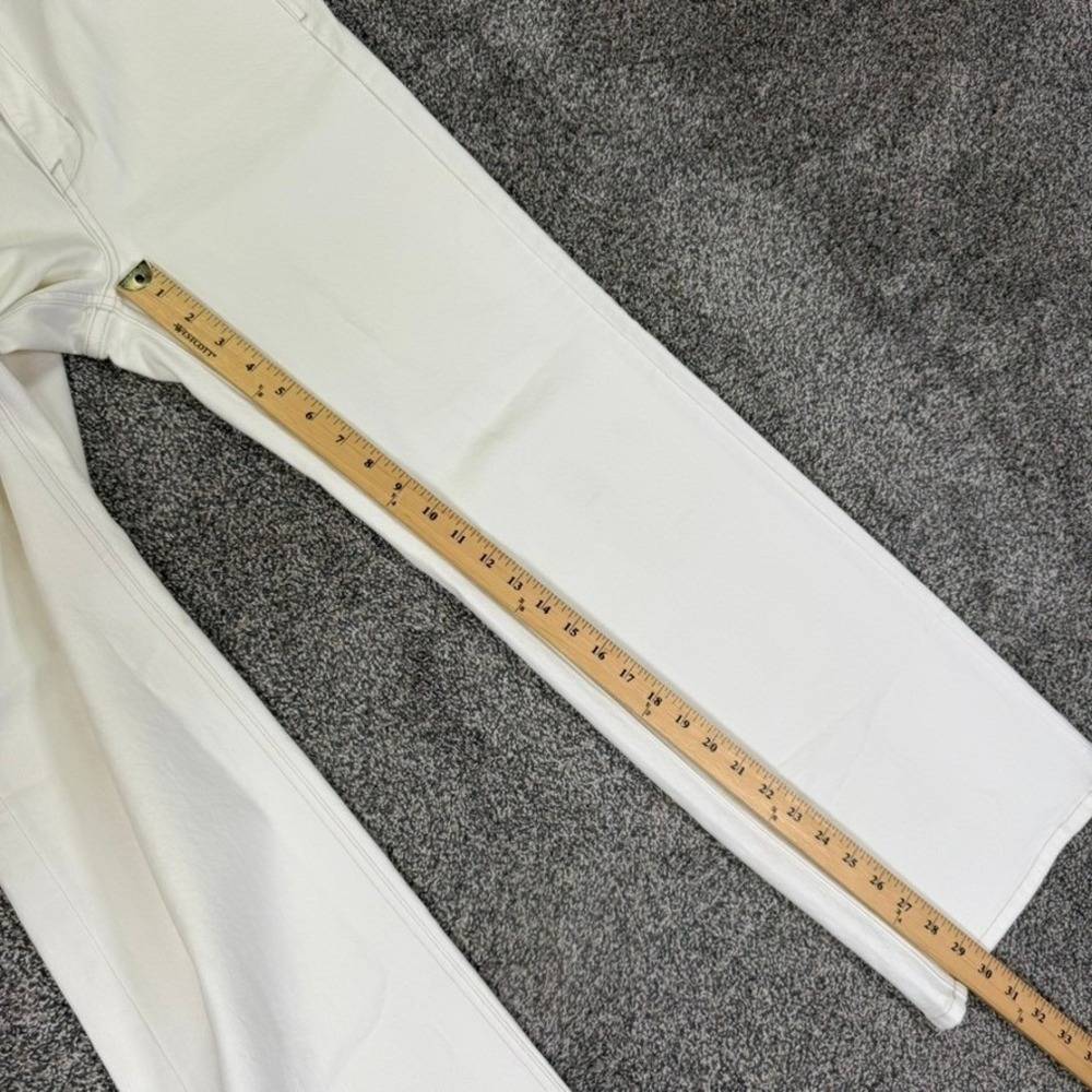 AYR The Secret Sauce Wide Leg Jeans Off White Cream High Rise Size 30S USA Made - Picture 11 of 13